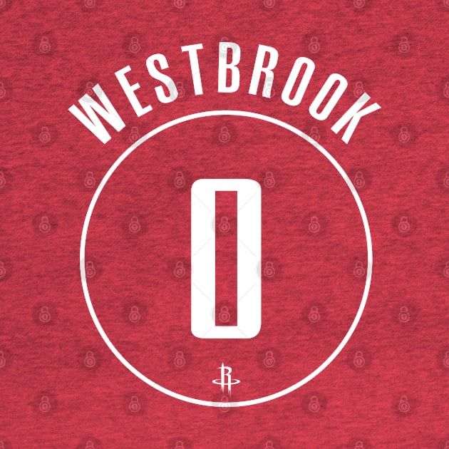 Russell Westbrook Name and Number by Legendary